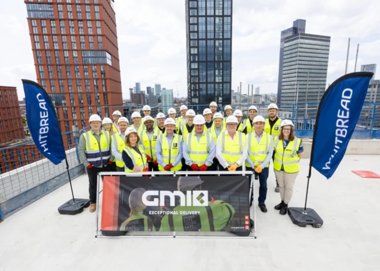 Whitbread Completes Structural Phase of New Manchester Premier Inn