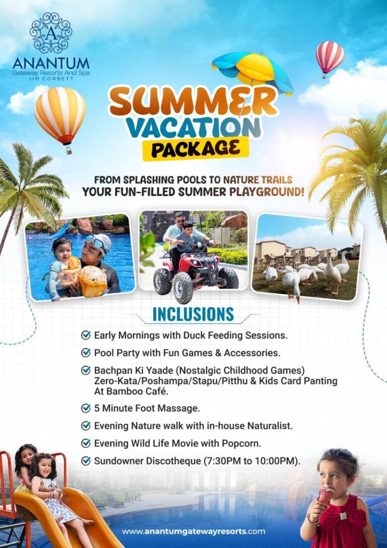 Combine Luxury and Adventure at Anantum Gateway Resorts & Spa – Anantum Gateway Resorts